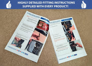 Large Van Security Shields For Ford Transit Custom MK2 2024-On Side Doors