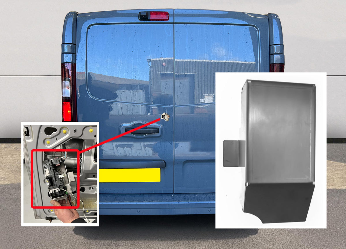 STEALTH Shield For Nissan Primastar 2022-On Rear Barn Door Internal