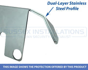 STEALTH Shield For Ford Transit MK8 2014-On Rear Barn Door Internal