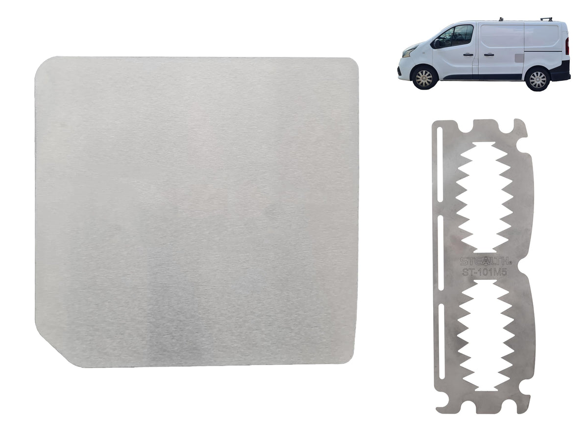 Van Security Shields For Nissan NV300 2014-2022 Side Load Doors